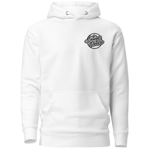 Latinas Forever Hoodie white - front